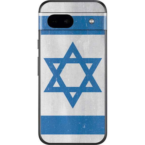 Israel Flag Distressed Google Pixel 8a Skin